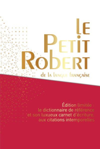 Le Petit Robert. Coffret rouge avec carnet d'écritures, Edition 2015 - COLLECTIF