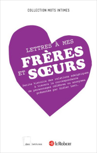 Lettres à mes frères et soeurs - Lett Didier