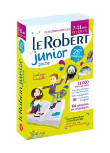 Le Robert junior poche. 7-11 ans CE-CM-6e - COLLECTIF