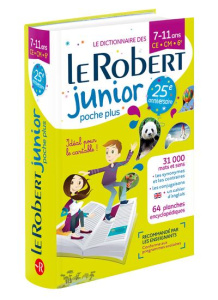 Le Robert junior poche plus. 7-11 ans CE-CM-6e - COLLECTIF