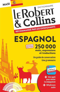Dictionnaire Le Robert & Collins Espagnol. Maxi, Edition actualisée - COLLECTIF