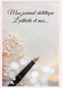 Mon journal diététique : l'arthrite et moi... - Menard Cédric