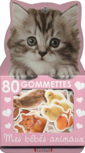 Mes bébés animaux chats. 80 gommettes - COLLECTIF