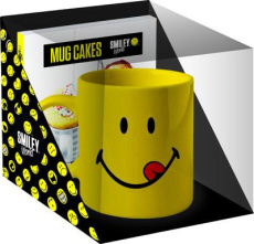 Coffret Mug cakes Smiley. Contient : 1 livre, 1 mug, 1 carnet - SMILEYWORLD