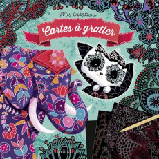 CARTES A GRATTER - ANIMAUX DU MONDE - CRESCI ANNE