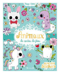 Animaux de contes de fées. Avec des stickers à colorier - Rousseau Stéphanie