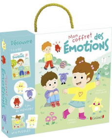 Mon coffret des émotions. Avec 1 jeu de mémory et 6 puzzles - Couturier Stéphanie ; Combes Mélanie