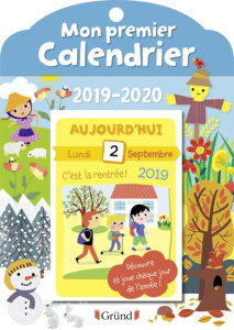 Mon premier calendrier. Edition 2019-2020 - Zoubenko Marion ; Cosneau Olivia
