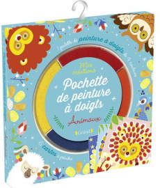 POCHETTE DE PEINTURE A DOIGTS - ANIMAUX - MERCIER JULIE