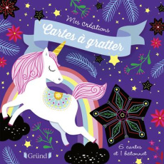 CARTES A GRATTER - LICORNES - ROHRBACH SOPHIE