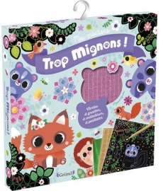 TROP MIGNONS ! CARTES A GRATTER, A METALLISER, A PAILLETER - ROUSSEAU