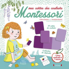 Mes cartes couleurs Montessori. Avec 1 cahier d'activités pour les enfants, 1 mode d'emploi pour les - Santini Céline ; Kachel Vendula ; Frossard Claire
