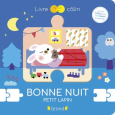 Bonne nuit, petit lapin. Un livre puzzle aevc une maison à assembler - Bouxom Sophie