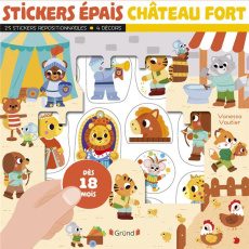 STICKERS EPAIS - CHATEAU FORT - VAUTIER VANESSA