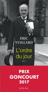 L'ordre du jour - Vuillard Eric