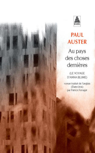 Au pays des choses dernières. Le voyage d'Anna Blume - Auster Paul ; Ferragut Patrick