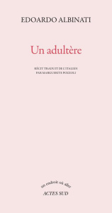 Un adultère - Albinati Edoardo ; Pozzoli Marguerite