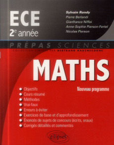 Mathématiques ECE 2e année - RONDY/PIERRE/NICOLAS
