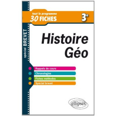 Histoire-Géographie 3e. Tout le programme en 30 fiches - Longprés-Raillot Audrey