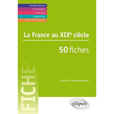 La France au XIXe siècle en 50 fiches - Sedel-Lemonnier Catherine