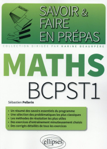 Maths BCPST1 - Pellerin Sébastien