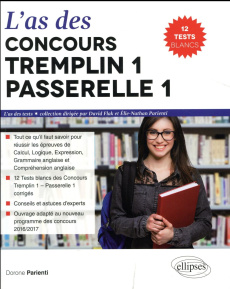L'as des concours tremplin 1 passerelle 1 tests blancs - PARIENTI DORONE