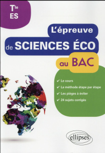 L'épreuve de sciences économiques et sociales au Bac Tle ES - Lemoine Hervé