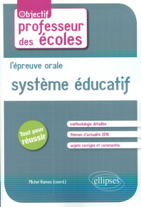 L'épreuve orale de Système éducatif - Kuhr Laurent, Collectif , Ramos Michel, Asdih Caro
