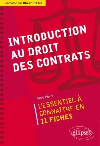Introduction au droit des contrats - Pierre Marie
