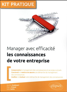 Manager avec efficacité les connaissances de votre entreprise - Dudezert Prevel