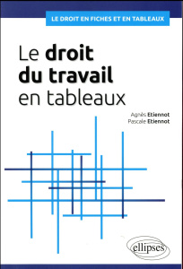 Le droit du travail en tableaux - Etiennot Agnès ; Etiennot Pascale