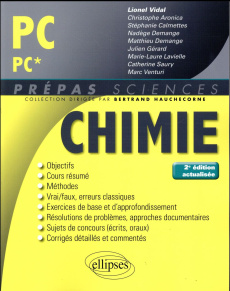 Chimie PC/PC*. 2e édition - Vidal Lionel