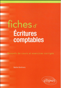 Fiches d'écritures comptables - Bonhivers Nadine