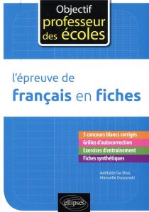 L'épreuve de français en fiches - Duszynski Manuelle