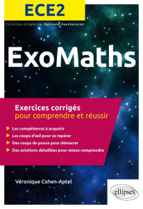 Mathématiques ECE2. Exercices corrigés pour comprendre et réussir - Cohen-Aptel Véronique