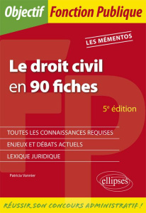 Le droit civil en 90 fiches. 5e édition - Vannier Patricia