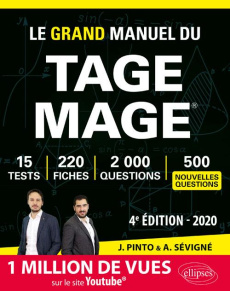 Le Grand Manuel du Tage Mage. 4e édition - Pinto Joachim ; Sévigné Arnaud