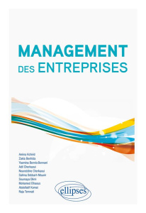 Management des entreprises - Kchirid Amina ; Temnati Raja ; Komat Abdellatif