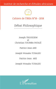Cahiers de l'IREA N° 18 : Débat philosophique