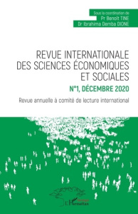 Revue internationale des sciences économiques et sociales. n°1, décembre 2020