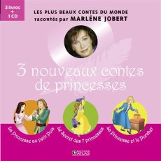 3 nouveaux contes de princesses. 3 volumes : La princesse au petit pois ; Le secret des 7 princesses - Jobert Marlène