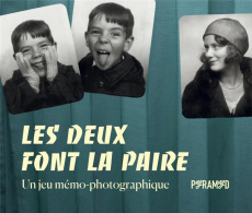 Les deux font la paire. Un jeu mémo-photographique - Meunier Sylvie