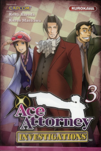 Ace Attorney Investigations Tome 3 - Maekawa Kazuo ; Hellot Grégoire