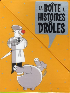 La boîte à histoires drôles. coffret 4 livres - Absi Christophe