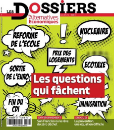 Les dossiers d'Alternatives Economiques N° 2, mai 2015 : Emploi, école, logement... Les questions qu - Duval Guillaume