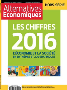 Alternatives économiques Hors-série N° 106, octobre 2015 : Les chiffres 2016. L'économie et la socié - Duval Guillaume