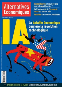 Alternatives économiques N° 456, mars 2025 : IA. La bataille économique derrière la révolution techn - Chevallier Marc