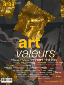 Arearevue)s( N° 18, Printemps 2009 : Art, valeurs - Avila Alin