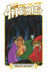 4Hoods Tome 2 : Le dédale et le miroir %3B Les dons engloutis, une aventure de Violet et Barbe %3B Priso - Recchioni Roberto - Rossi Edrighi Federico - Torti