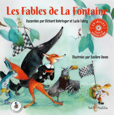 Les fables de La Fontaine. Avec 1 CD audio - La Fontaine Jean de ; Bohringer Richard ; Morot Ma